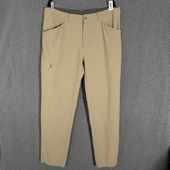 Patagonia Quandary Outdoor Hiking Pants - Men's Size 38 - Tan - Picture 1 of 10